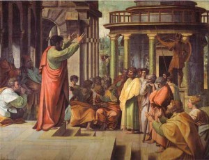 apostle paul raphael 300x230 Biblical Highlights for Young Children