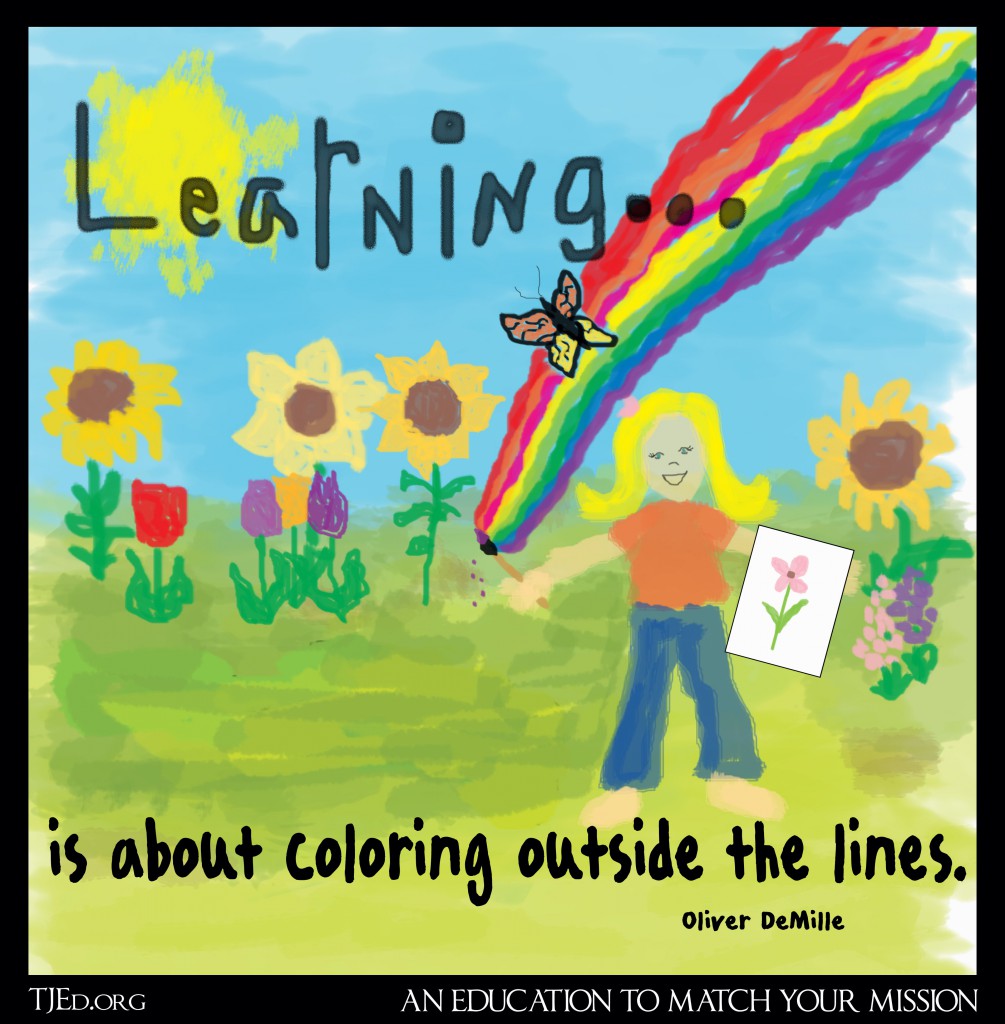 learning outside the lines